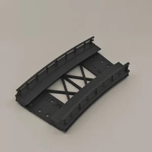 Buet Brostykke R2 15 Grader til Märklin/Trix D-skinner