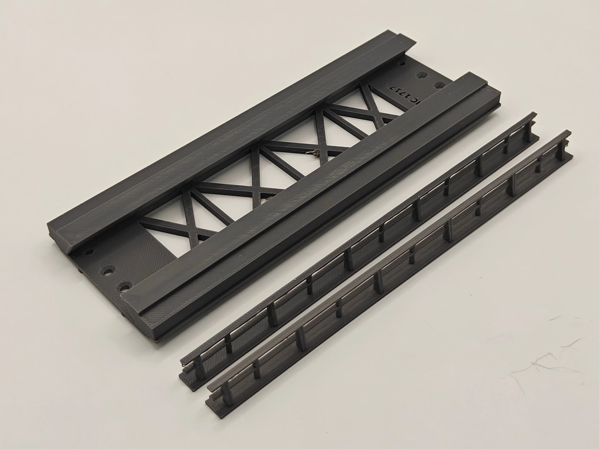 Brostykke 171,7 mm til Lige Märklin/Trix C skinner. - Billede 3