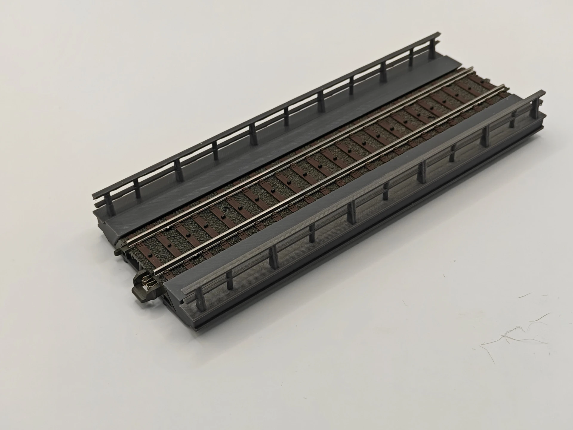 Brostykke 171,7 mm til Lige Märklin/Trix C skinner. - Billede 2