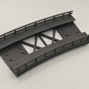 Buet Brostykke R3 15 Grader til Märklin/Trix D-skinner